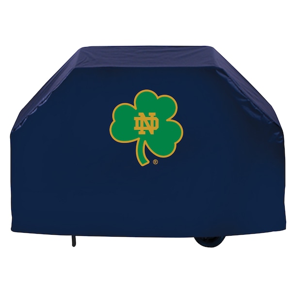 60" Notre Dame Shamrock Grill Cover